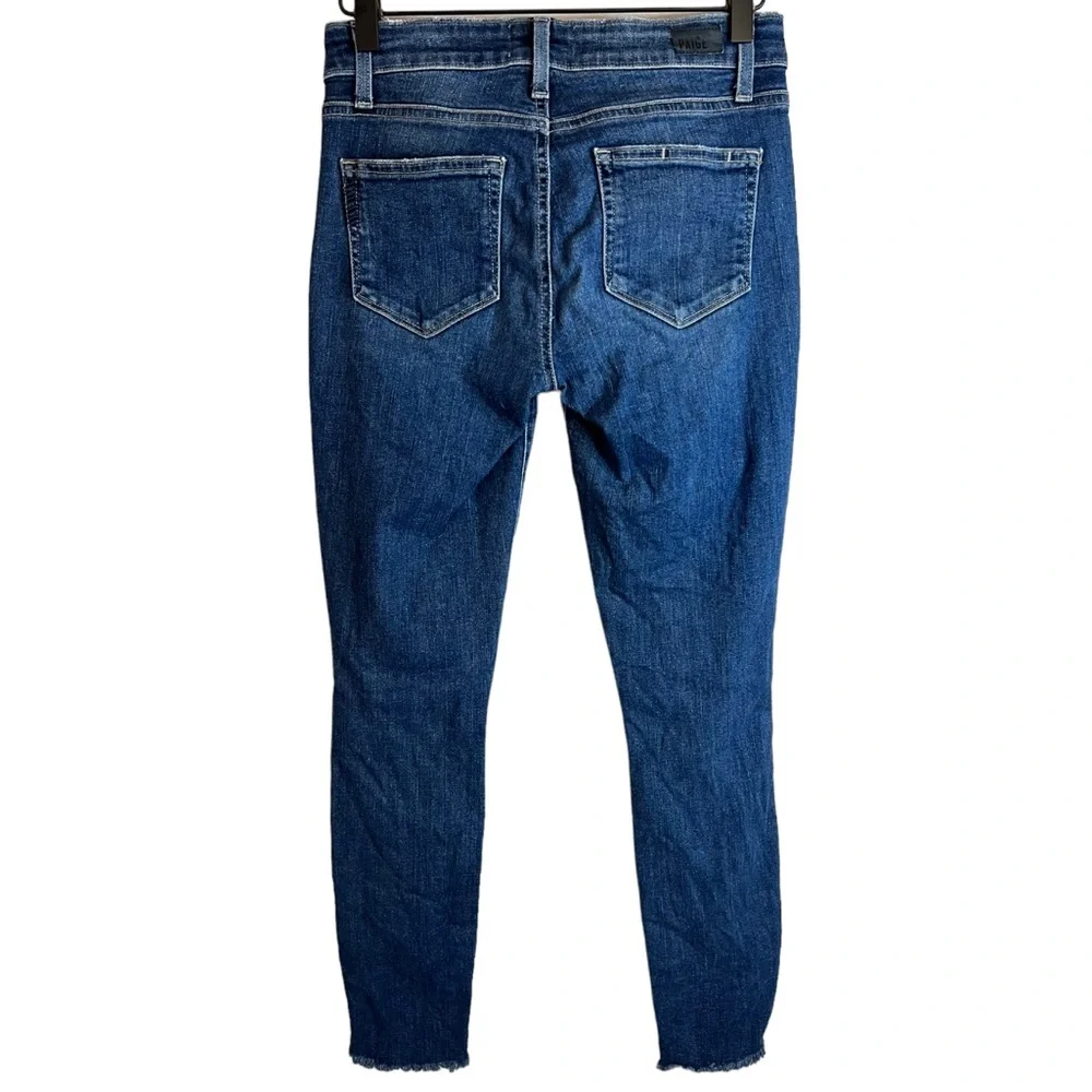PAIGE Verdugo Ankle Distressed Dedee Dest Jeans